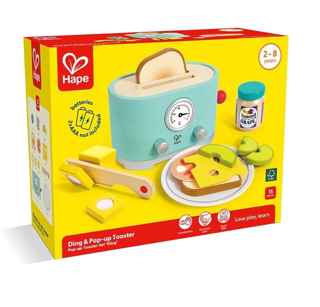 Ding &amp; Pop Up Toaster