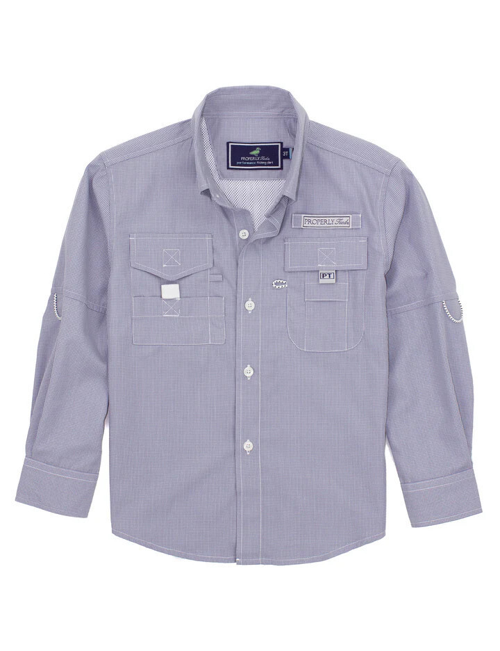 Performance Fishing Shirt Jet Grey