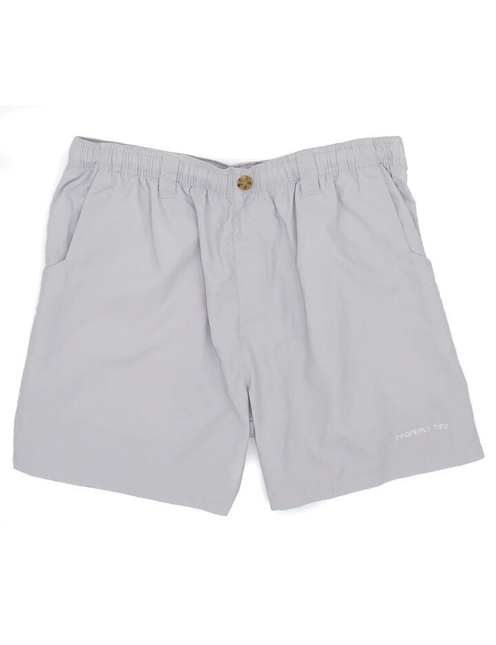 Boys Mallard Short Light Gray