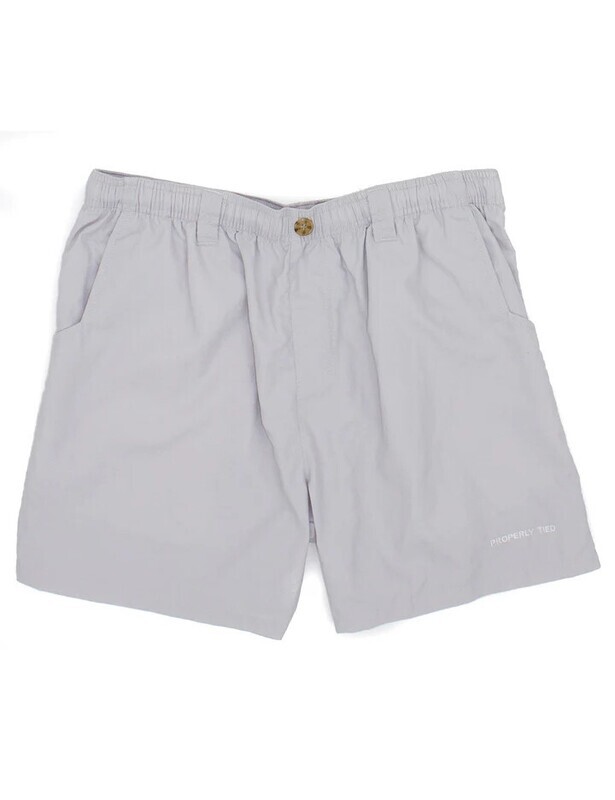 Boys Mallard Short Light Gray