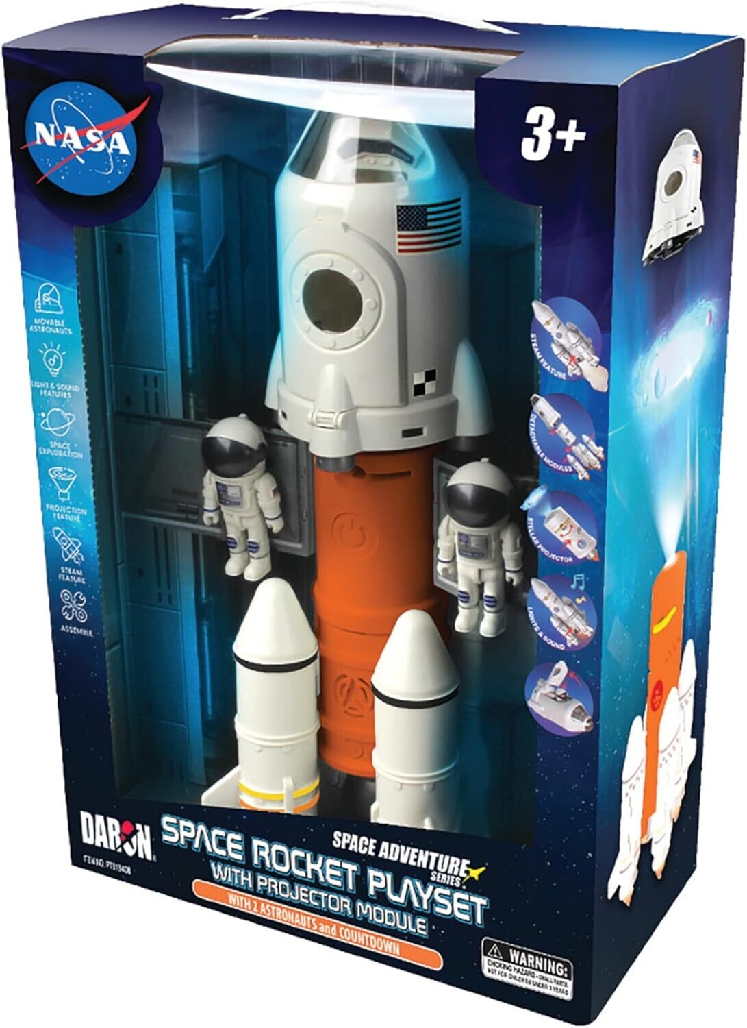 Space Adventure Space Rocket Playset