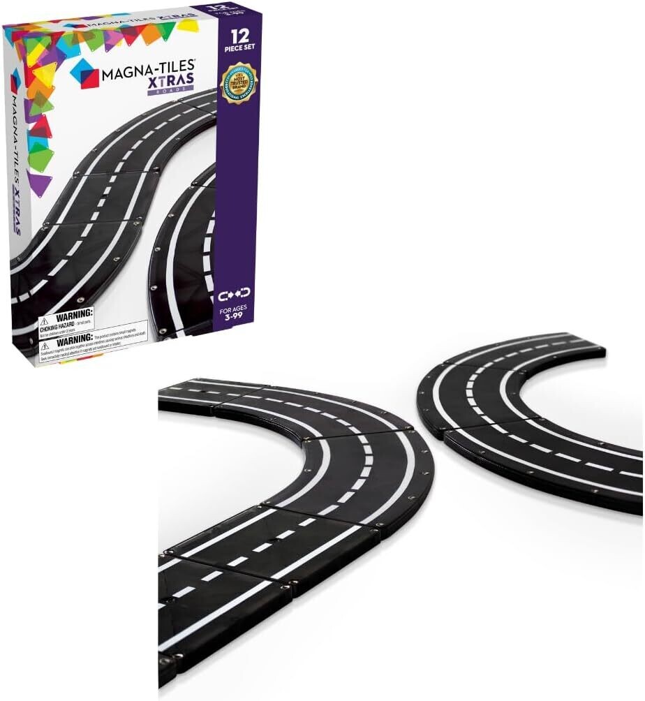 Magna-Tiles XTRAS Roads