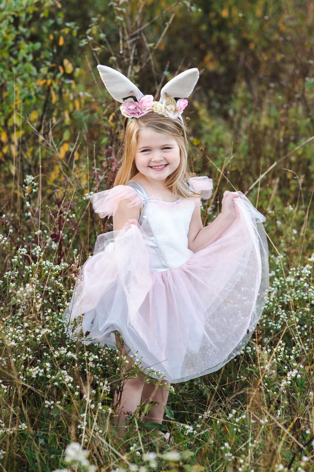 GP Woodland Bunny Dress Set, Size: 3/4