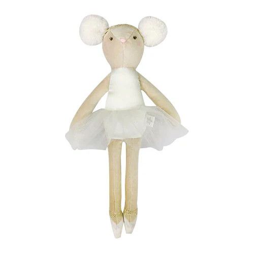 Cotton Velvet Ballerina Mouse