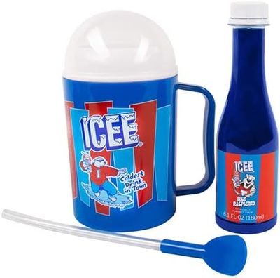 ICEE Making Cup &amp; Blue Raspberry Syrup