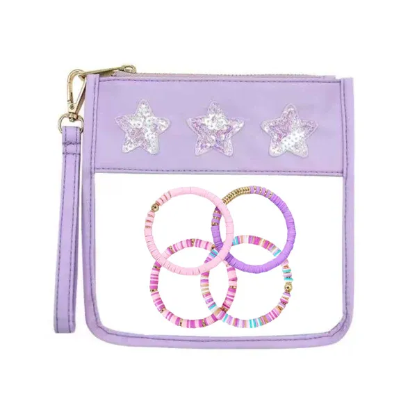 Varsity Friendship Bag w/ Bracelets