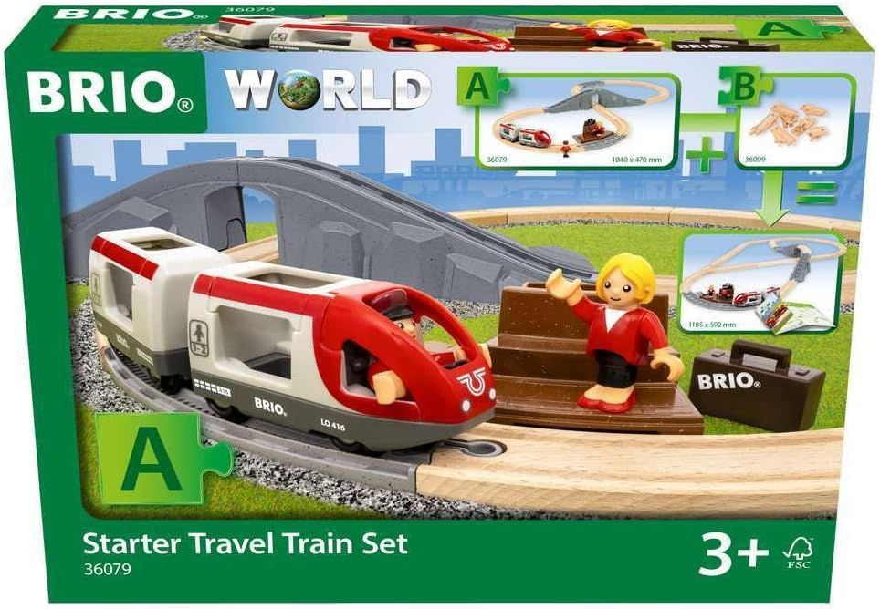 Brio Starter Travel Train Set