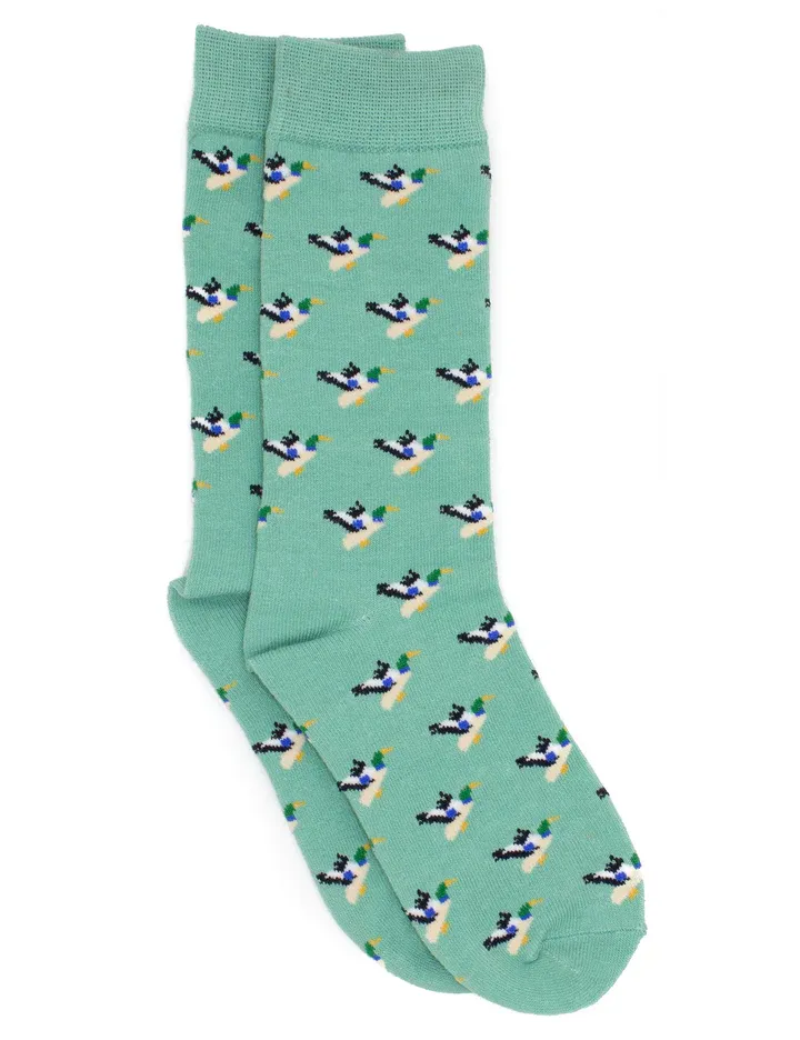 PT Lucky Duck Socks- Breaking Water