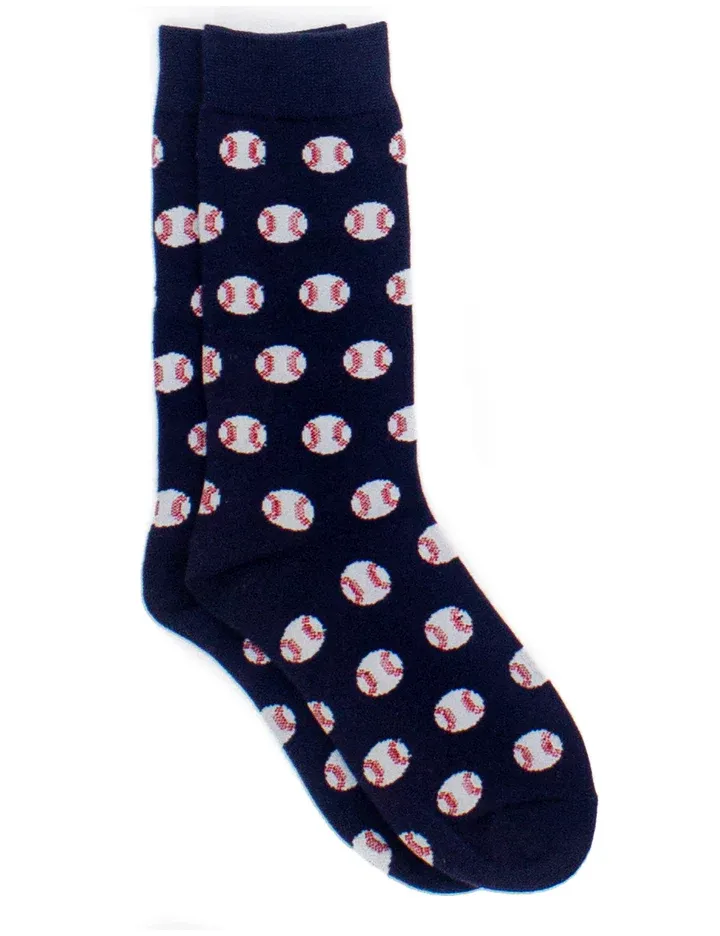 Boys Lucky Duck Socks- Baseball