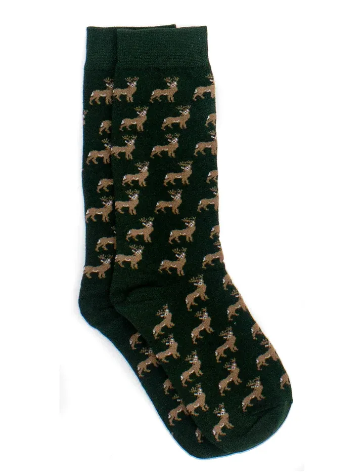 Boys Lucky Duck Socks- Whitetail