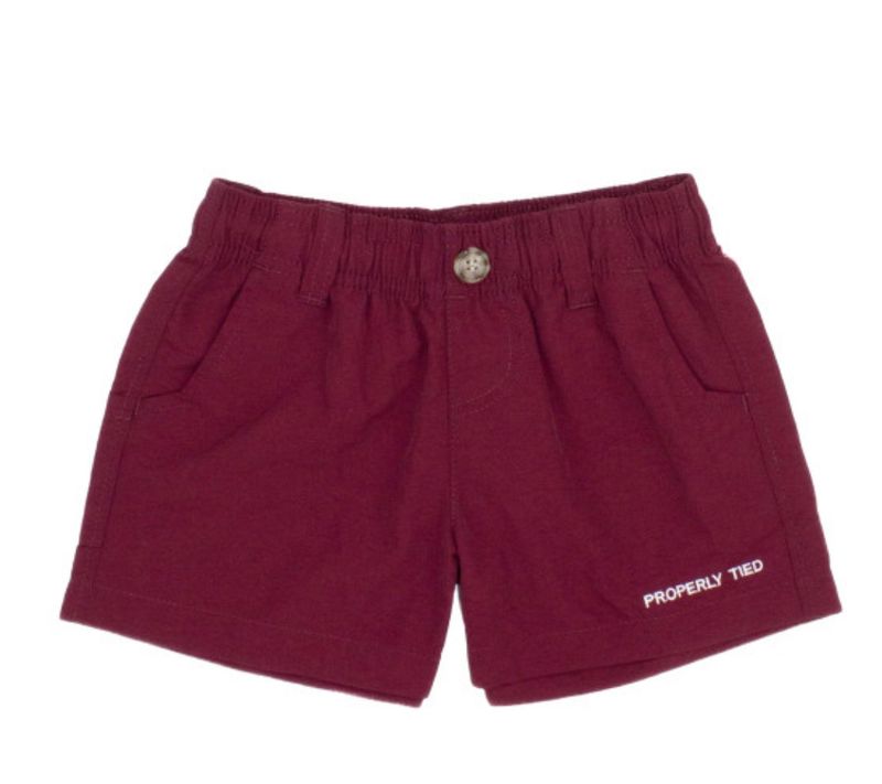 Boy Mallard Short Maroon