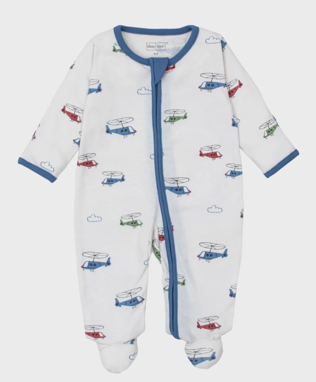 Helicopter Rescue Footie w/ Zipper