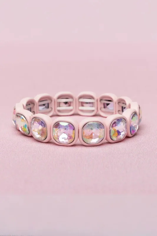 91807 Swiftie Pink Gem Bracelet