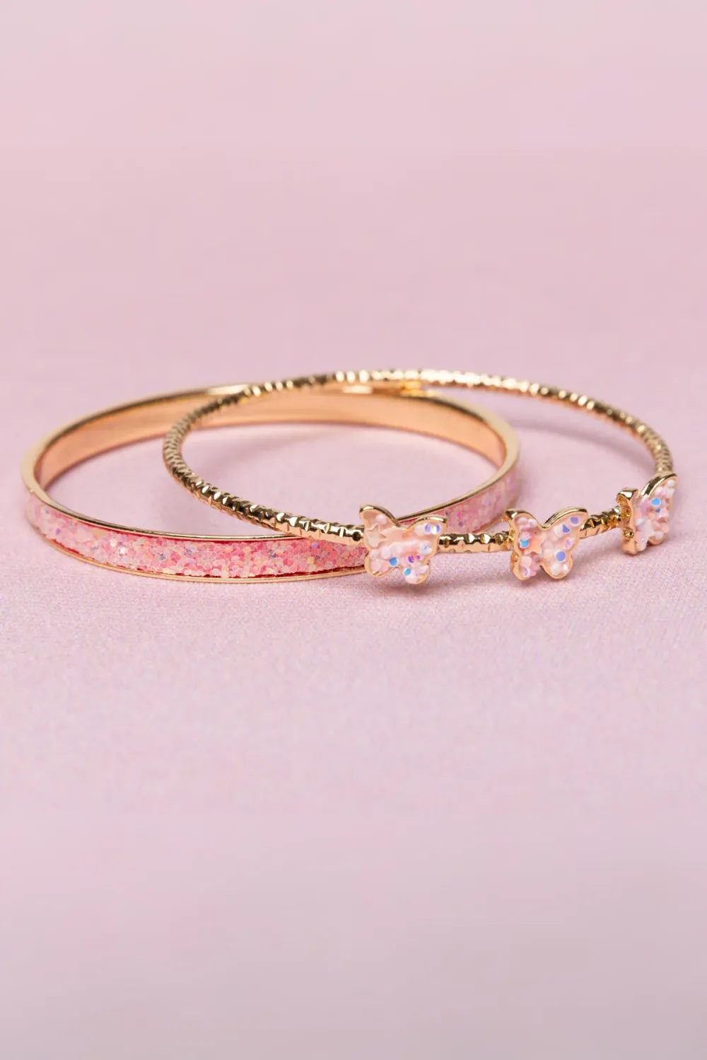 91805 Chic Butterfly Bangles, 2pc
