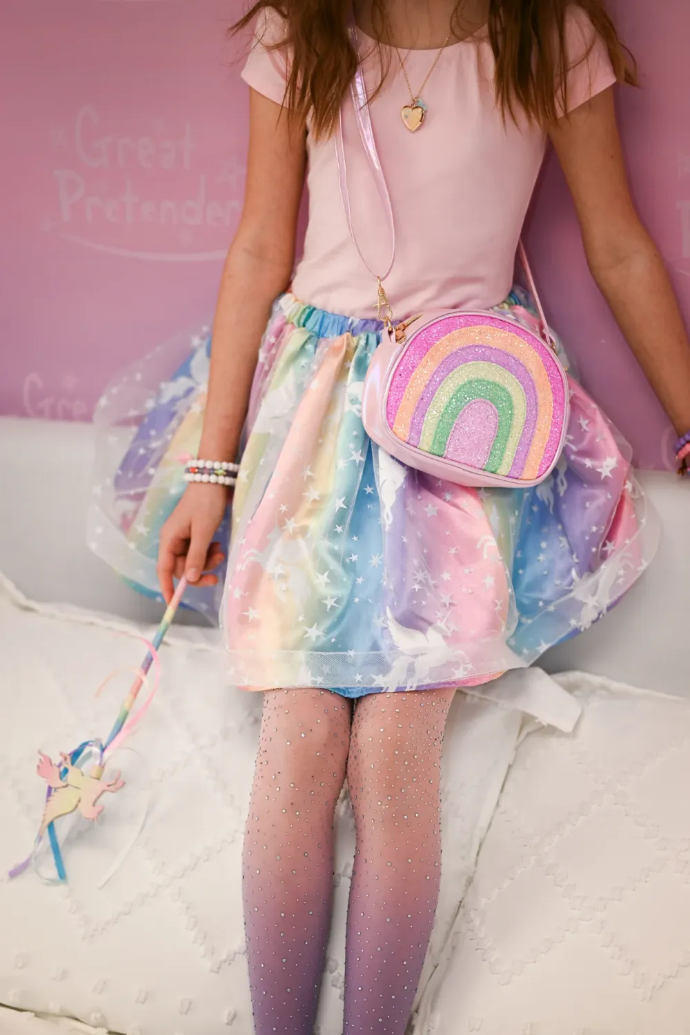 Enchanted Unicorn Skirt/Wand