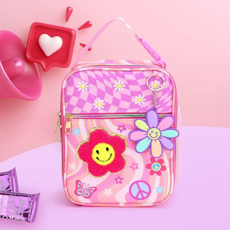 Groovy Flower Insulated Lunch Box