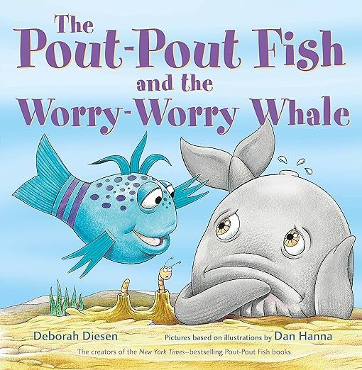 The Pout-Pout Fish and the Worry-Worry Whale Board Book
