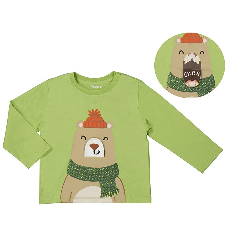 2035 Long Sleeve Tee- Bear