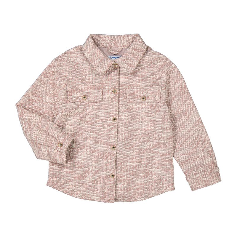 4118 Overshirt- Rosado