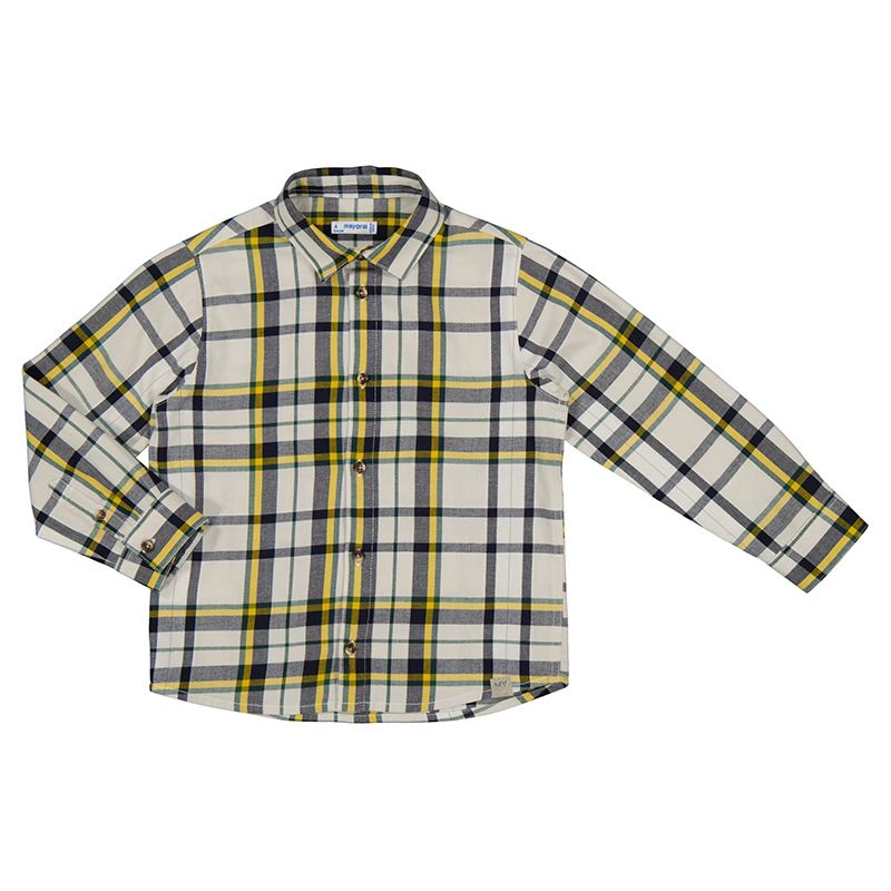4115 Long Sleeve Button Down- Pollen