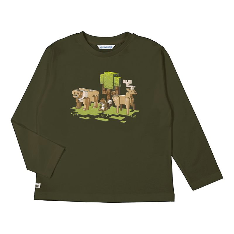 4054 Long Sleeve Tee- Nature