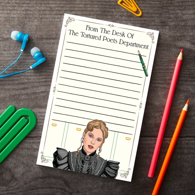 Taylor Tortured Poets Dept. Notepad