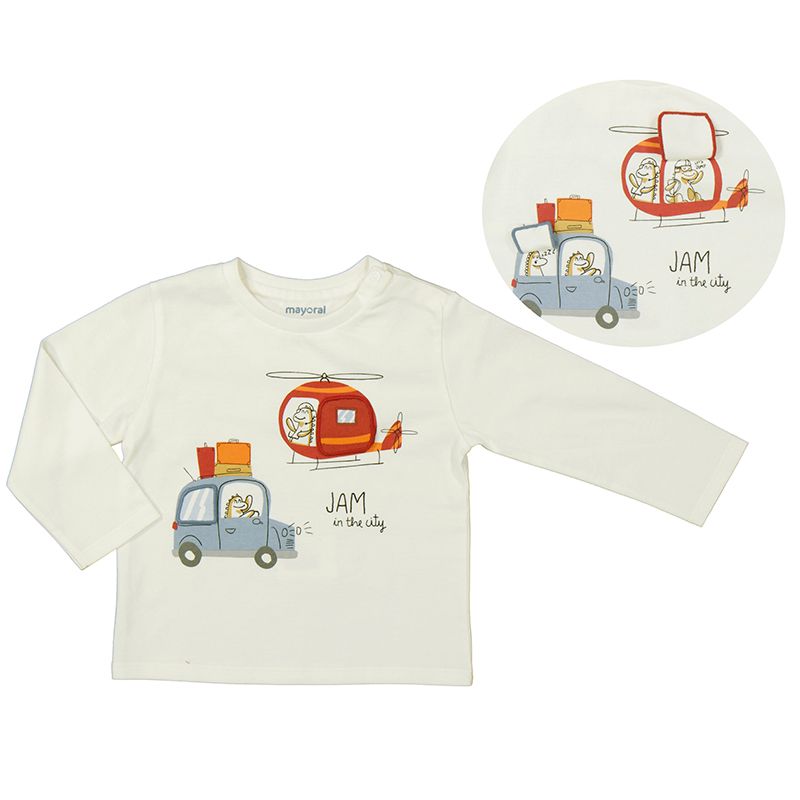 2038 L/S t-shirt &quot;Hurry Up&quot;