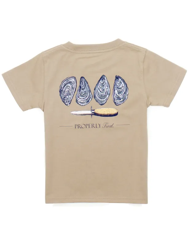 Properly Tied Portland Pocket Tee, Whitetail on Sand