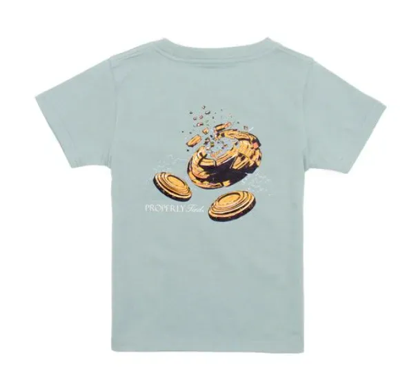 Properly Tied Short Sleeve Tee Shoot- Fog