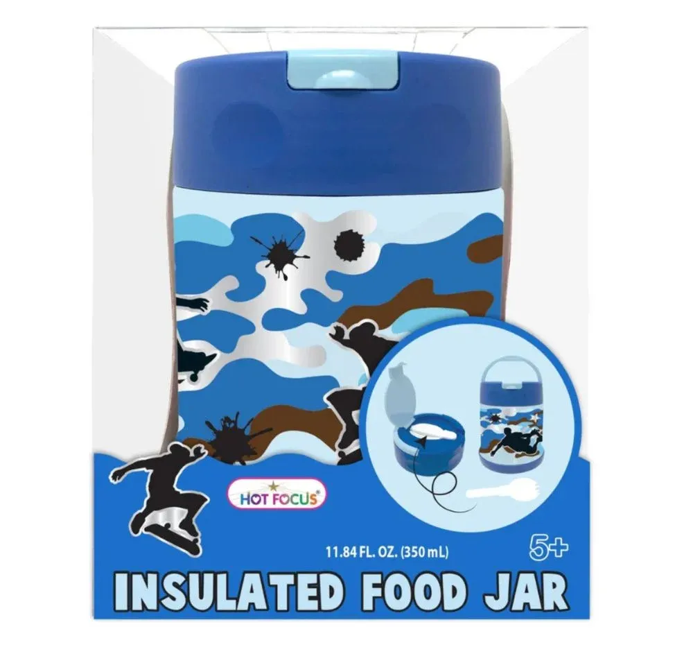Camo Insulated Food Jar