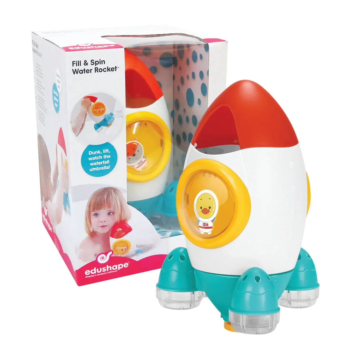 Fill &amp; Spin Water Rocket