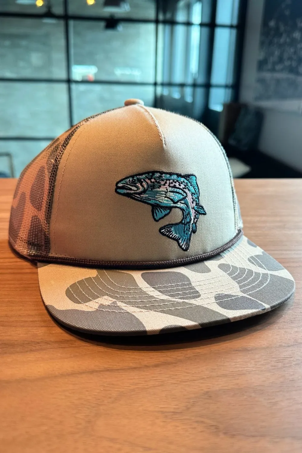 Burlebo Cap Retro Camo Trout