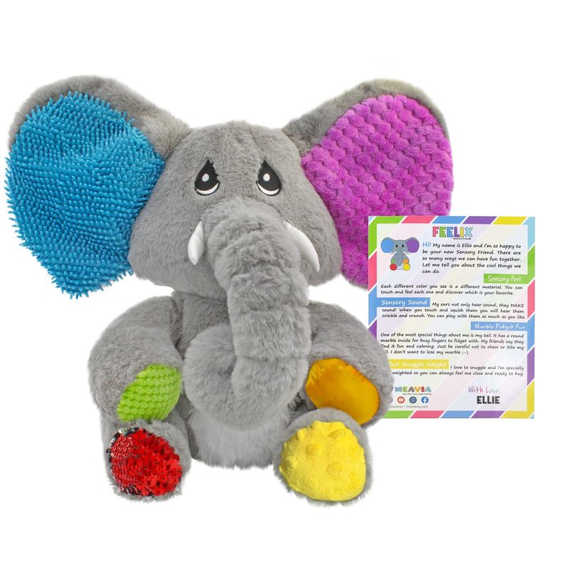 Ellie the Weighted Sensory Elephant (3lb)