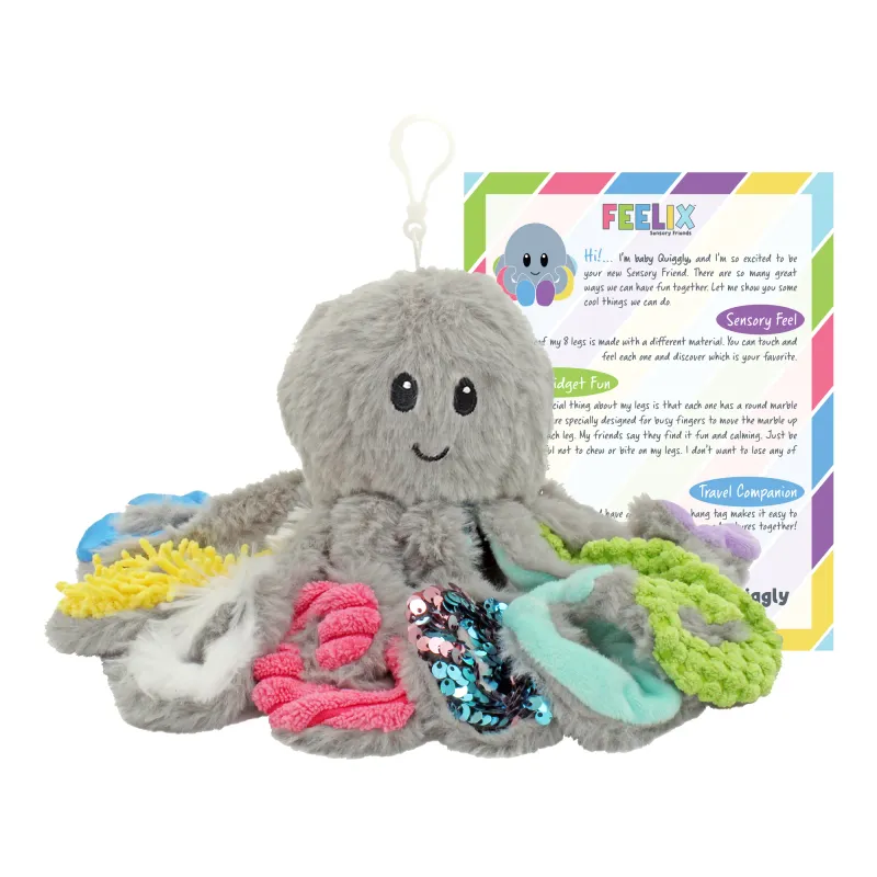 Mini Quiggly Weighted Sensory Plush (1/2 lb)