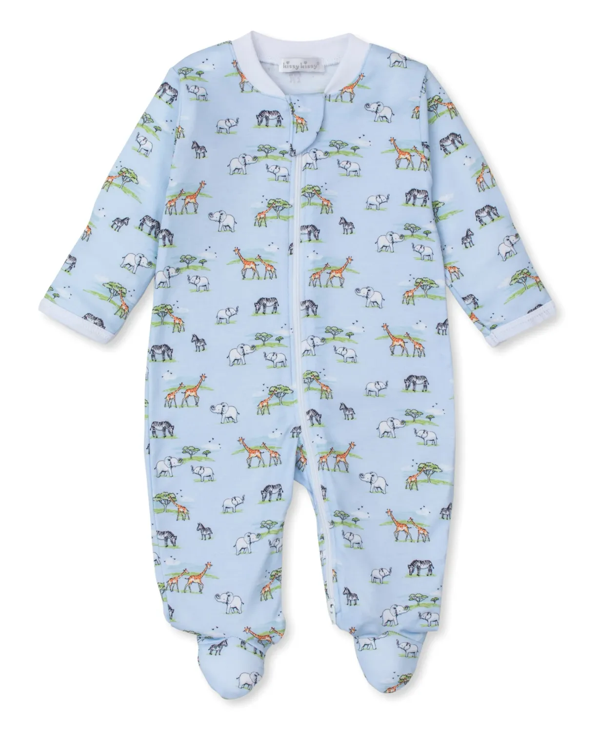 Jungle Oasis Footie w/ Zipper