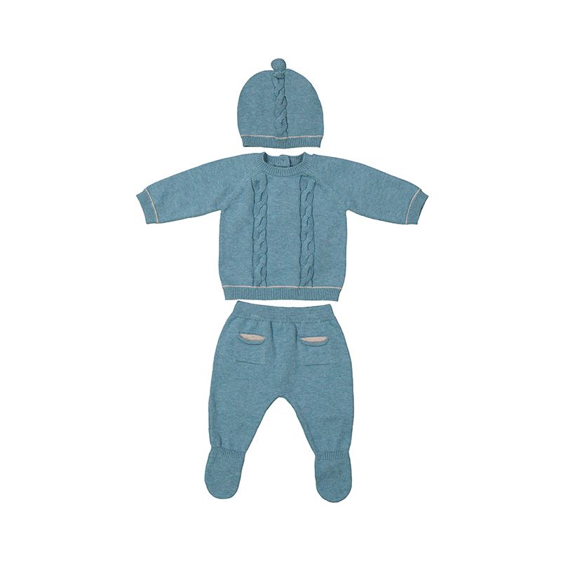 2511 Baby Sweater 3pc Set 