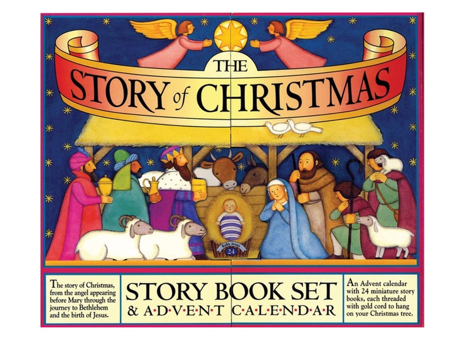 The Story of Christmas- An Advent Calendar Storybook Set