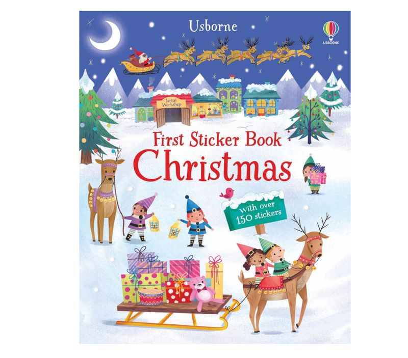 My First Sticker Book- Christmas