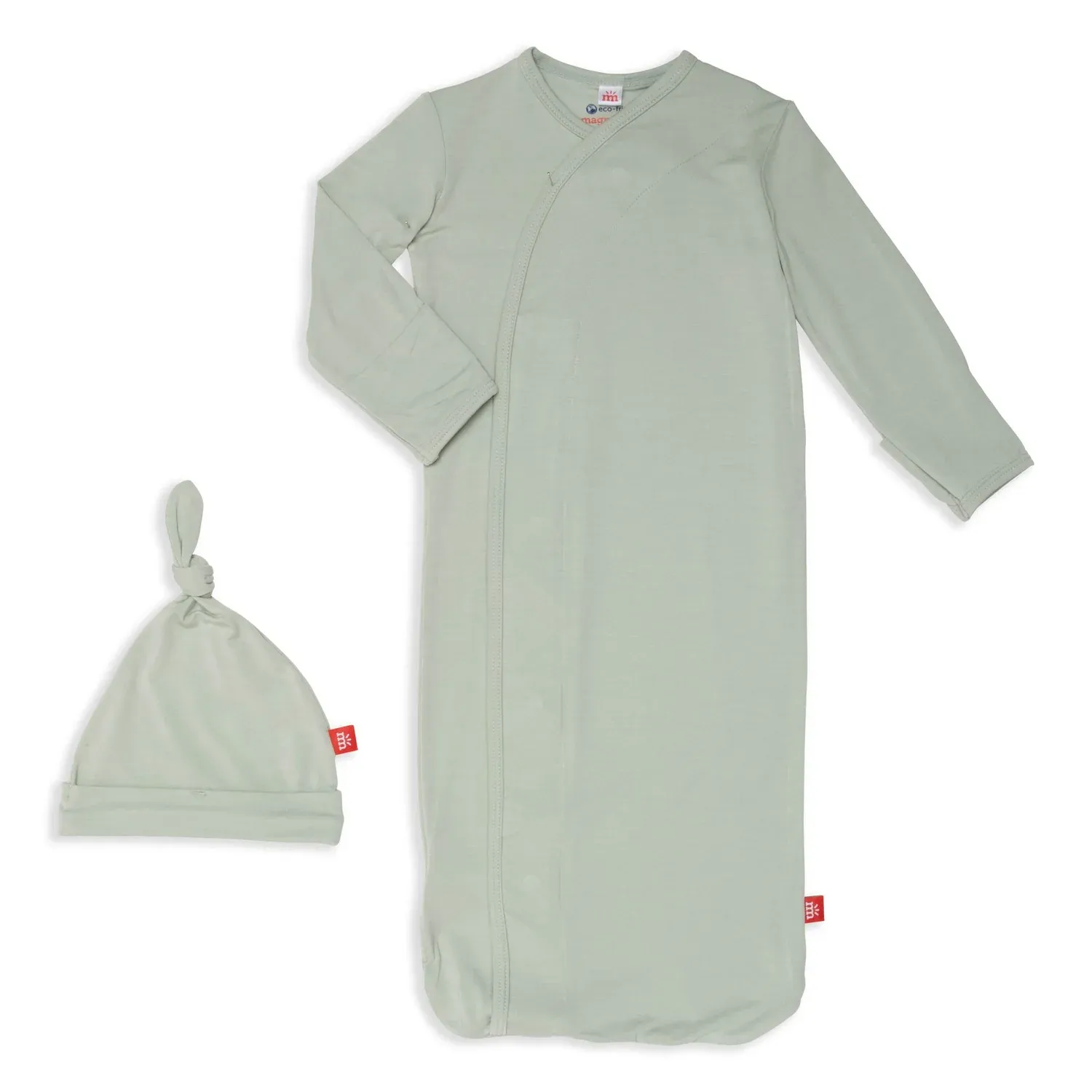 Seafoam Magnetic Gown and Hat Set