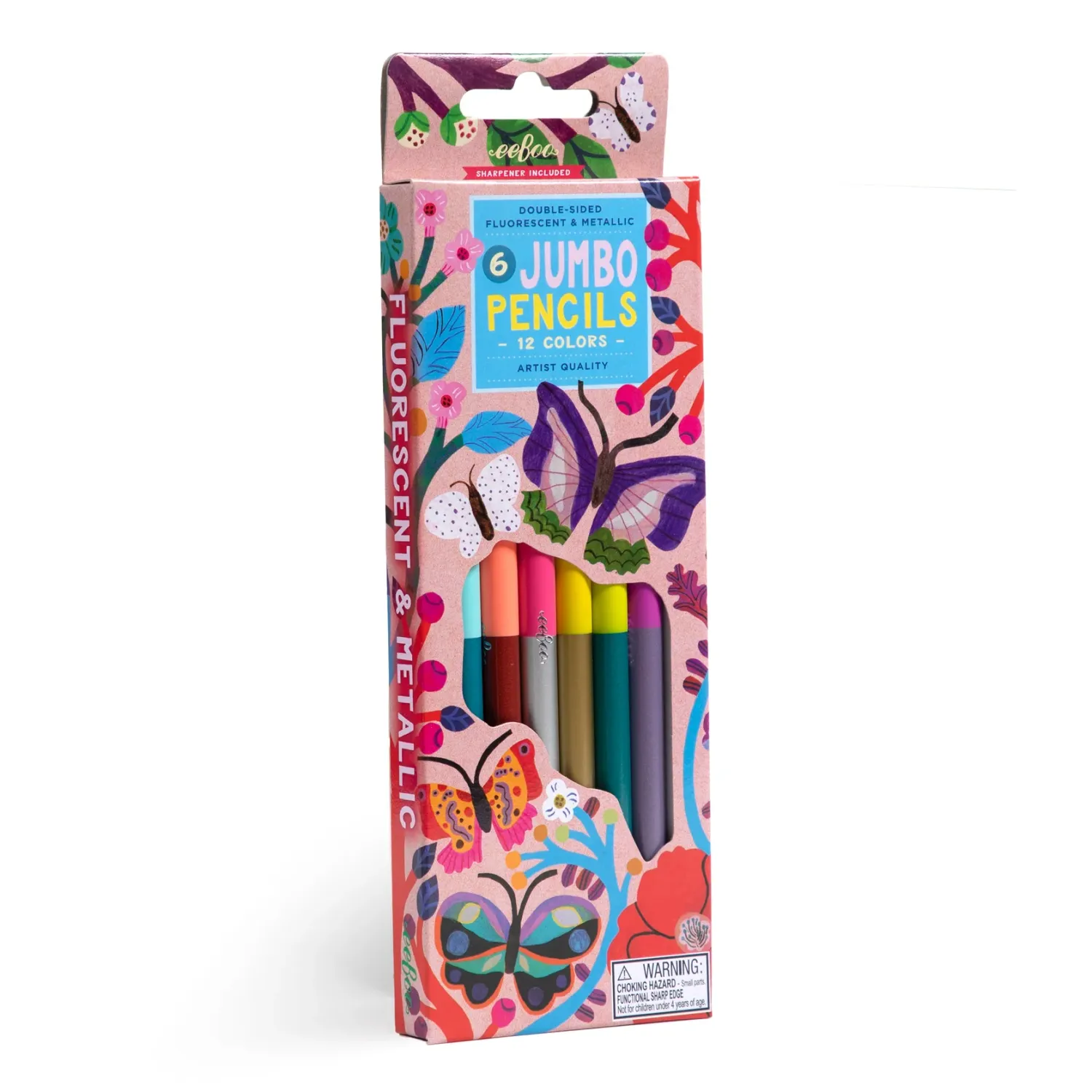 Butterflies 6 Jumbo Special Pencil