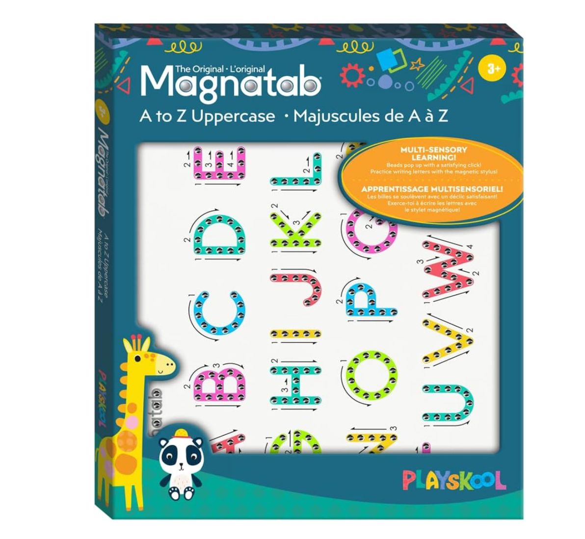 PM A-Z Magnatab Uppercase
