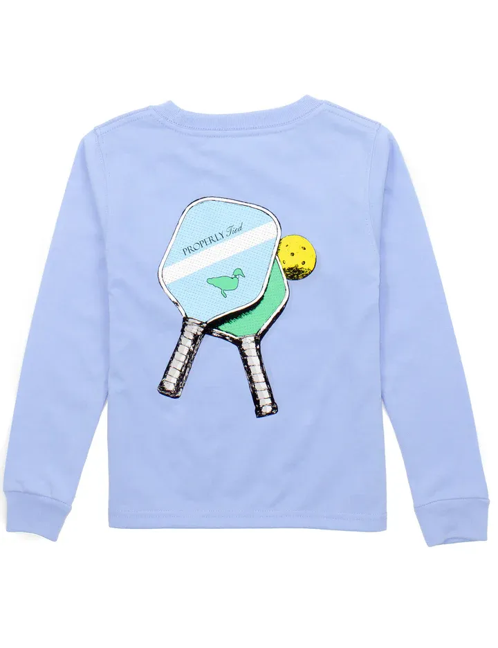 PT LS Sig Tee- Pickle Ball
