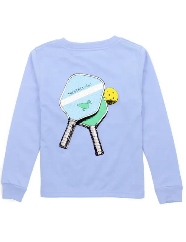 PT LS Sig Tee- Pickle Ball