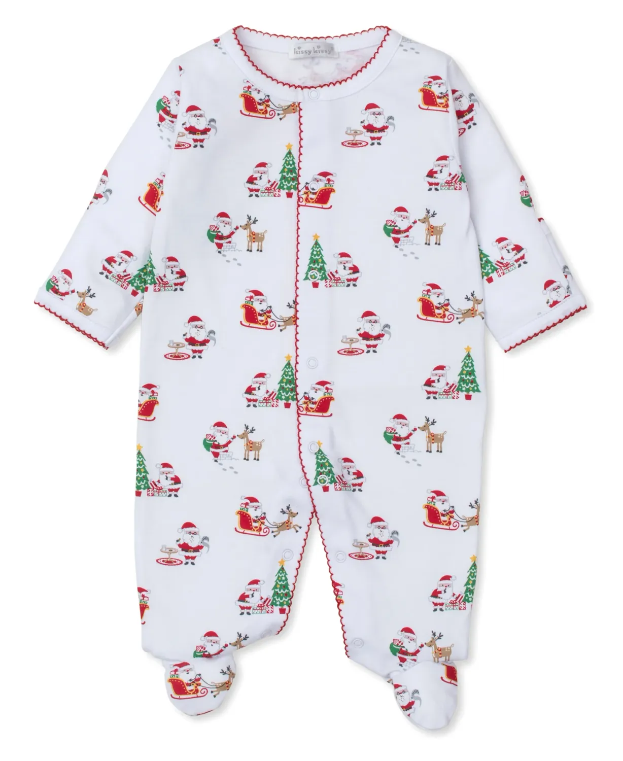 Christmas Magic Footie w/ Zipper