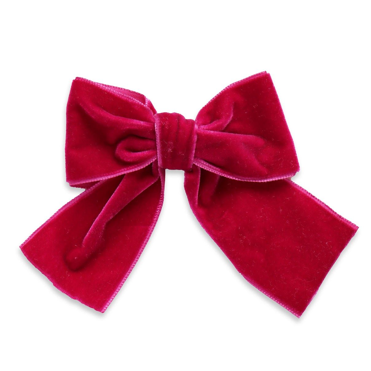 Big Velvet Sailor Bow, Color: Red