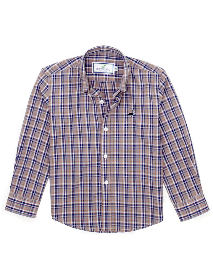 Boys Seasonal Sportshirt-Rocky Ridge
