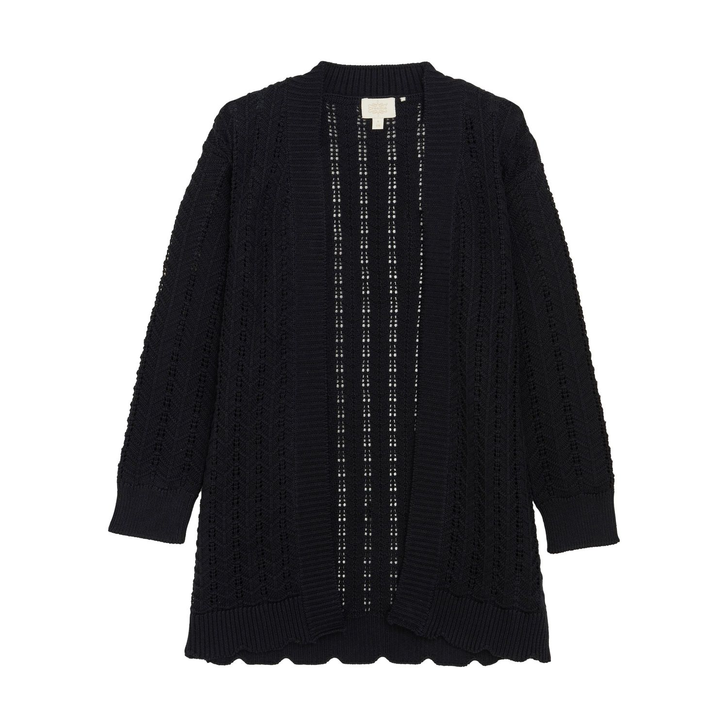 Black Duster Cardigan