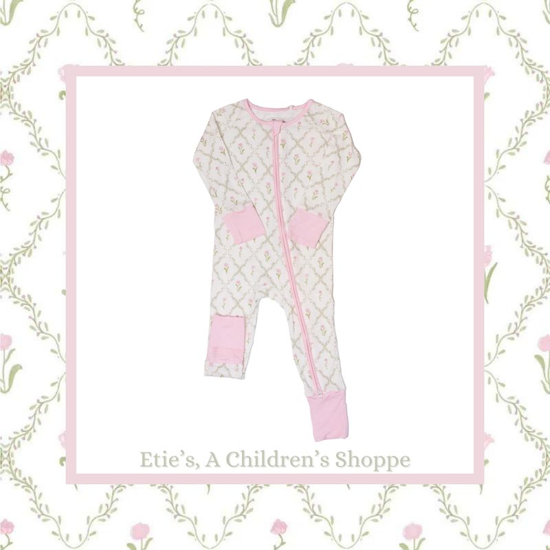 Flower Trellis Sleep Romper
