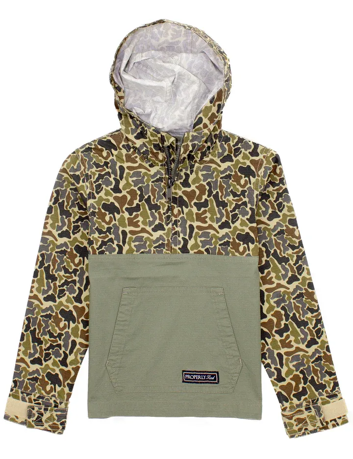 Ridge Anorak- Vintage Camo
