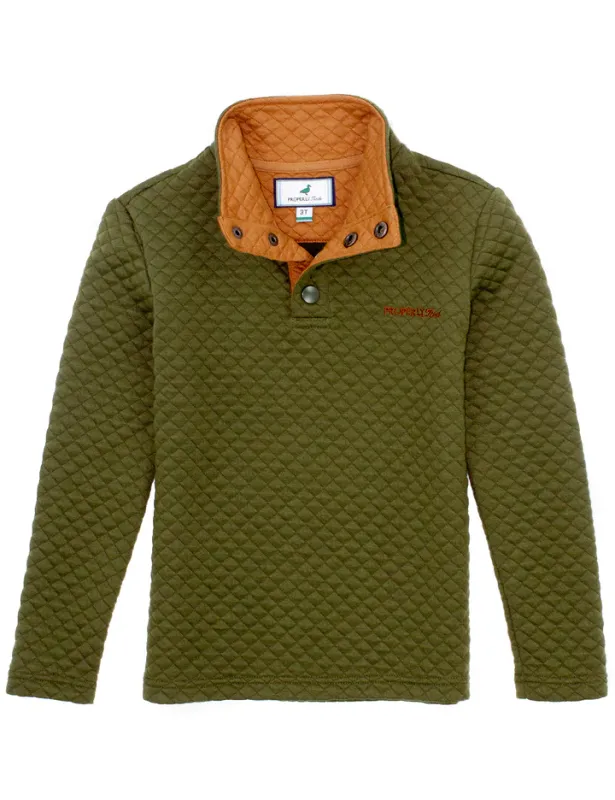 Club Pullover- Olive